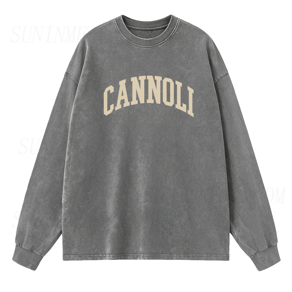 Cannoli Long Sleeve Unisex Tee