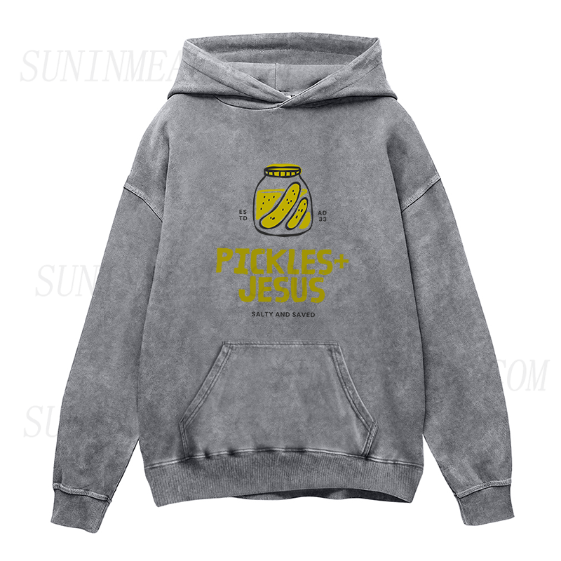 Jesus Pickle  Unisex Hoodie