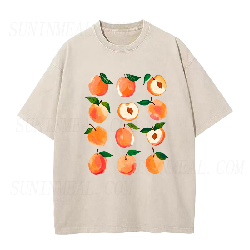 Summer Fruit Peach Unisex Tee