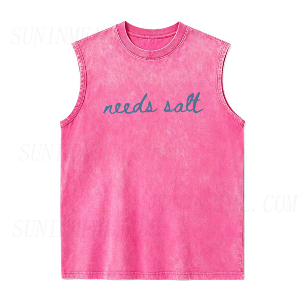 Needs Salt Unisex Tank Top