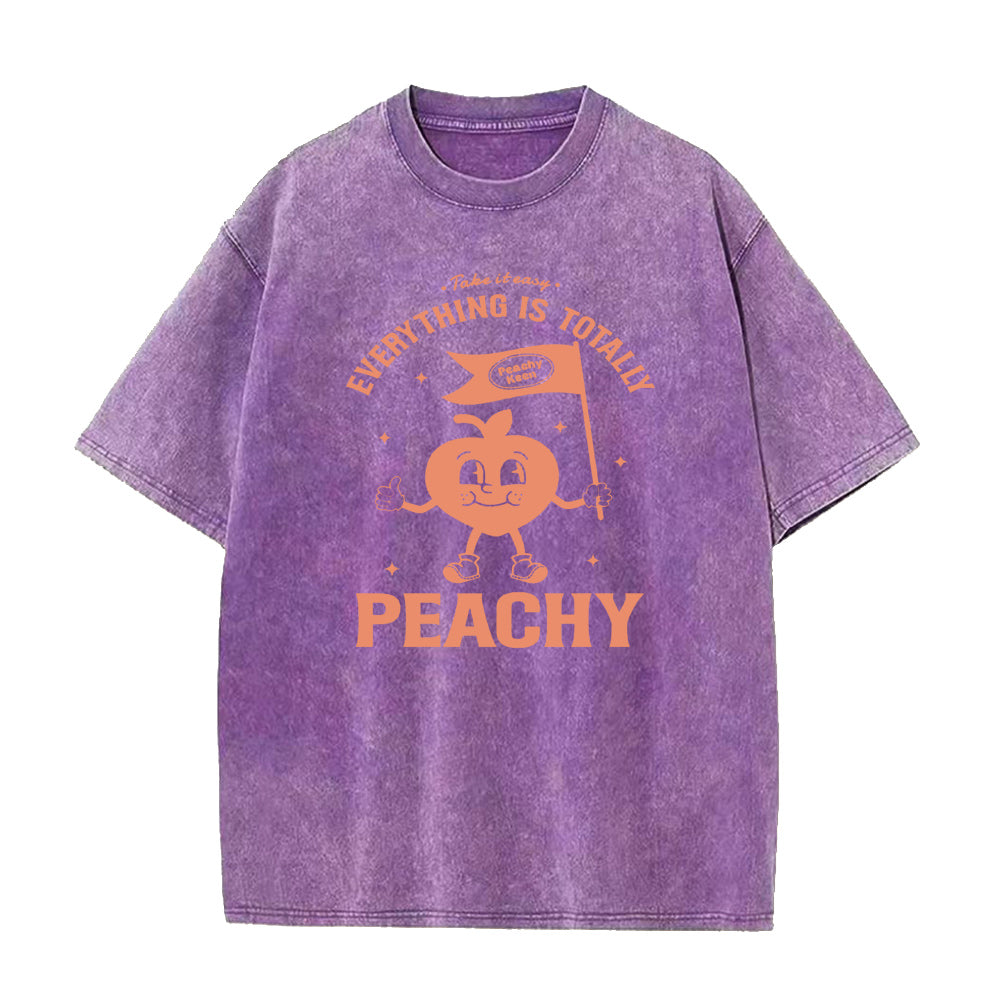 Everything Is Peachy Unisex Tee