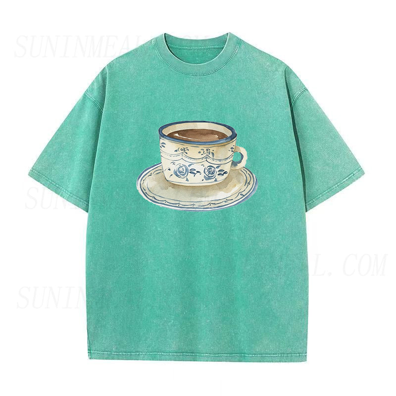 Vintage Coffee Cup Unisex Tee
