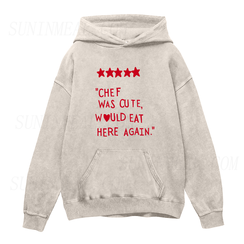 Chef was cute Unisex Hoodie