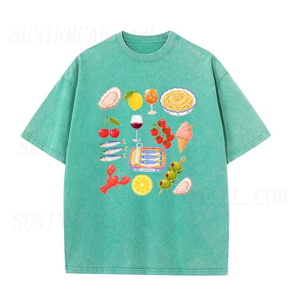Mediterranean Food Lover Unisex Tee
