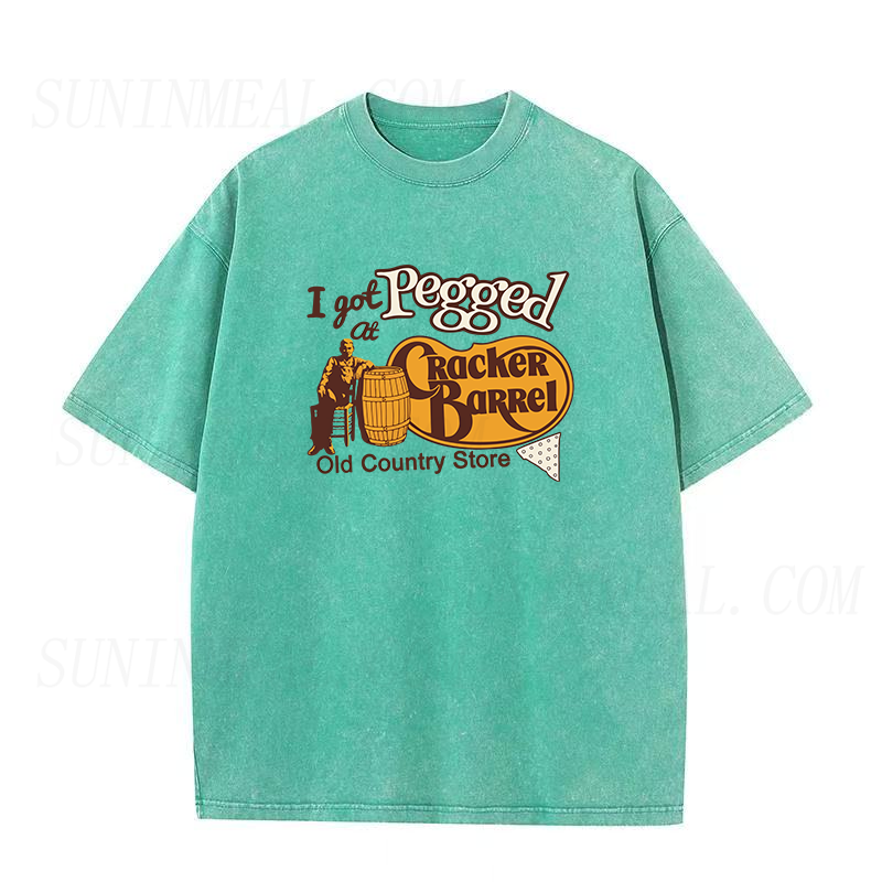 I Got Pegged at Cracker Barrel Old Country Store Unisex Tee