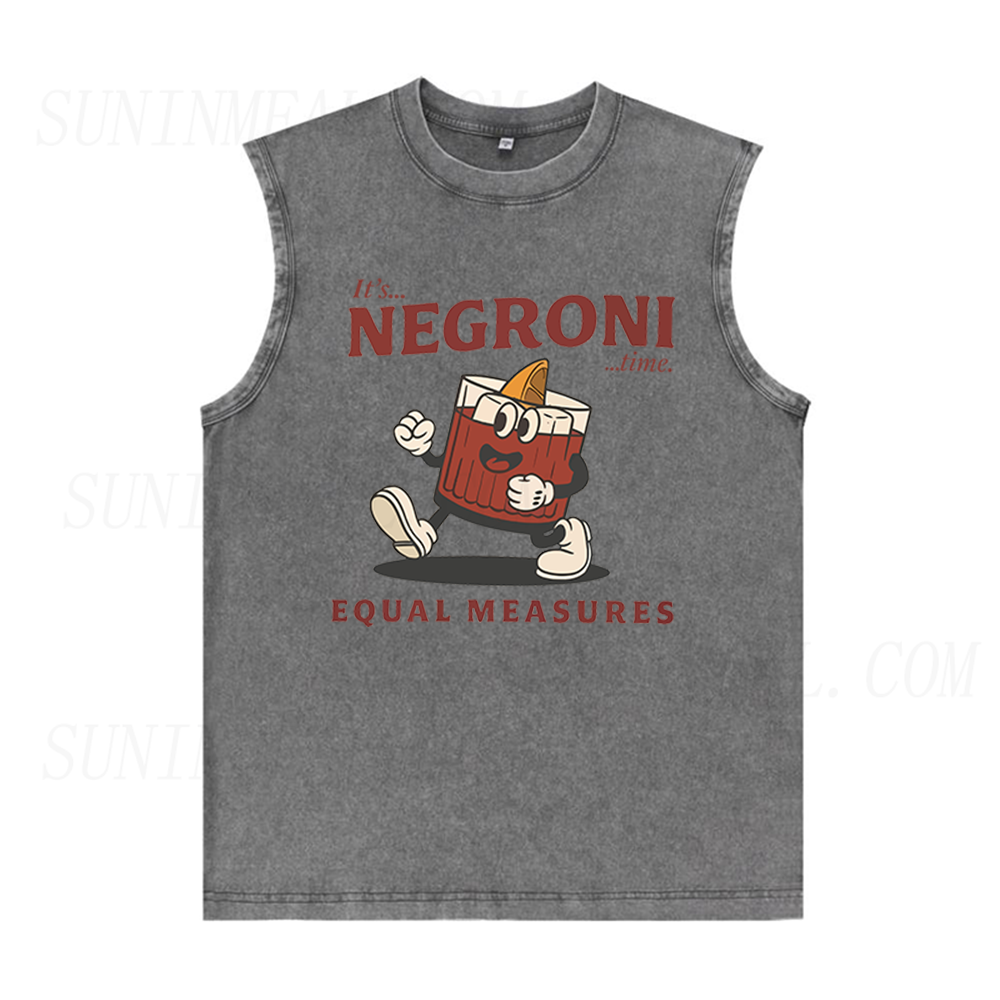 Negroni Cocktail Unisex Tank Top