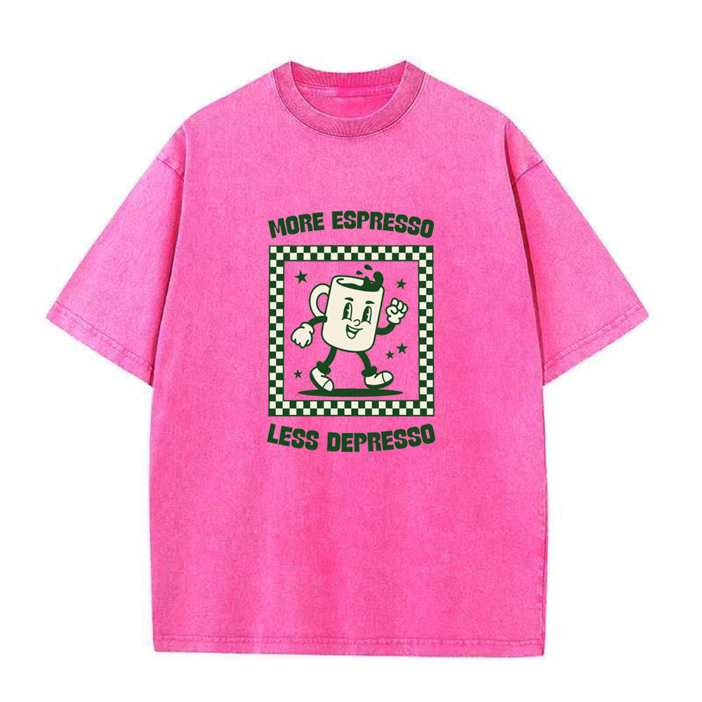モア・エスプレッソ・レス・デプレッソ ユニセックスTシャツ