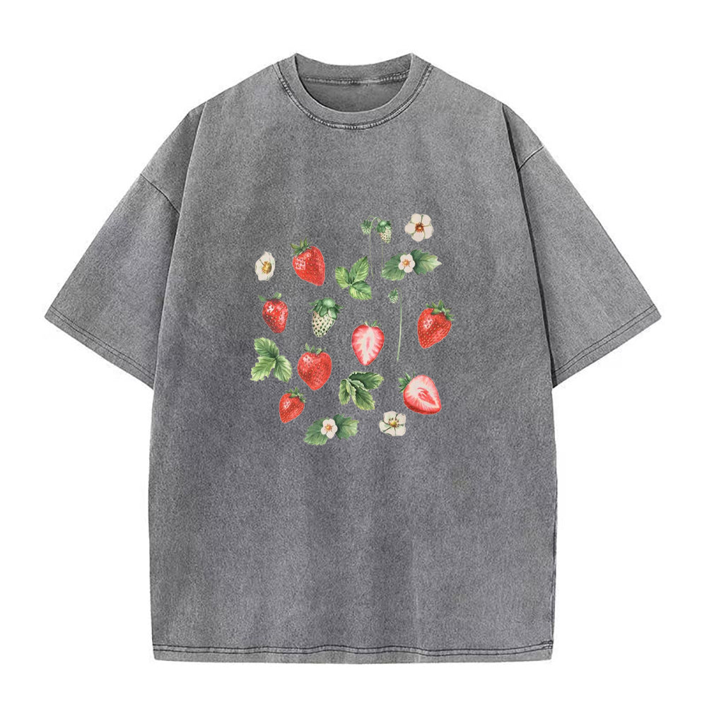 Strawberry Botanical Unisex Tee
