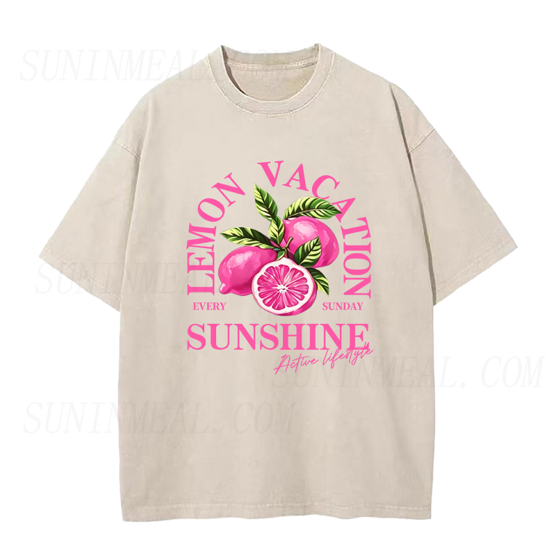 Lemon Vacation & Sunshine Unisex Tee