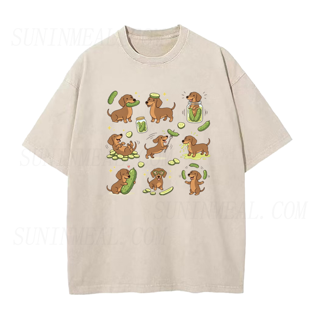 Funny Dachshund Pickle Unisex Tee