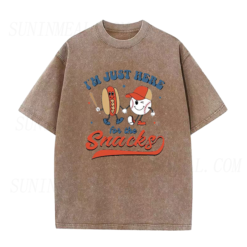 I'm Just Here For The Snacks Unisex Tee
