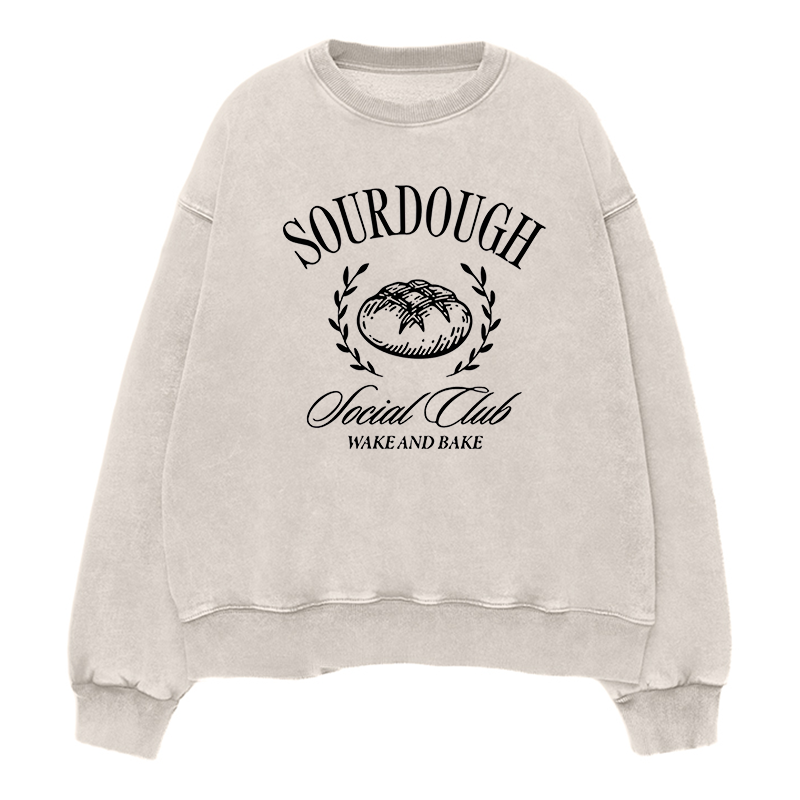 Sourdough club Unisex Crewneck Sweatshirt