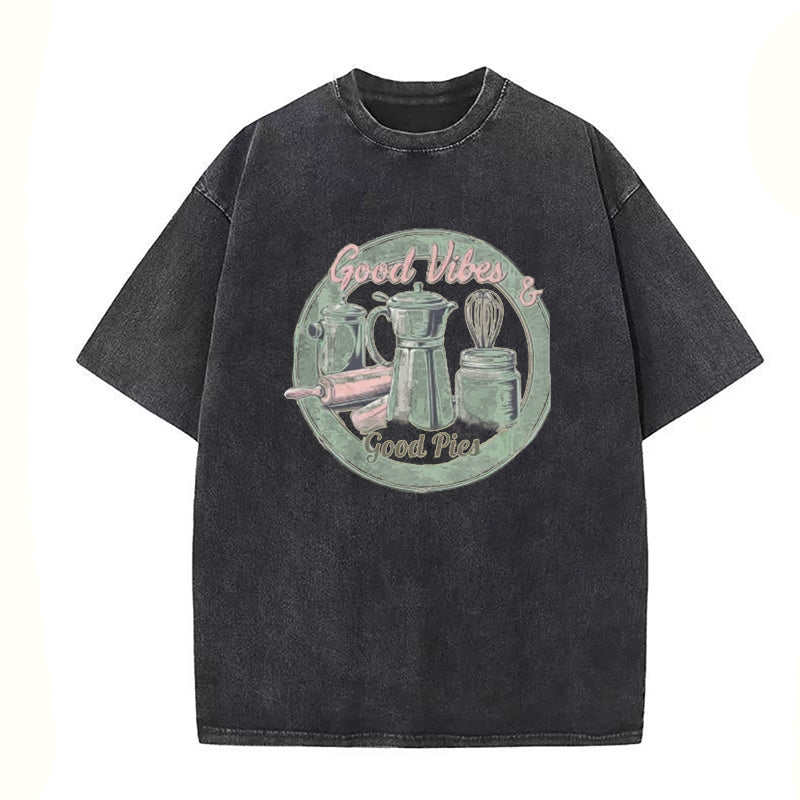 Good Vibes & Good Pies Unisex Tee