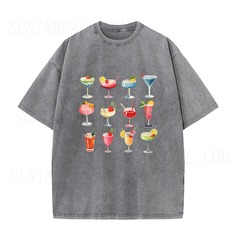 Watercolor Cocktail Collection Unisex Tee