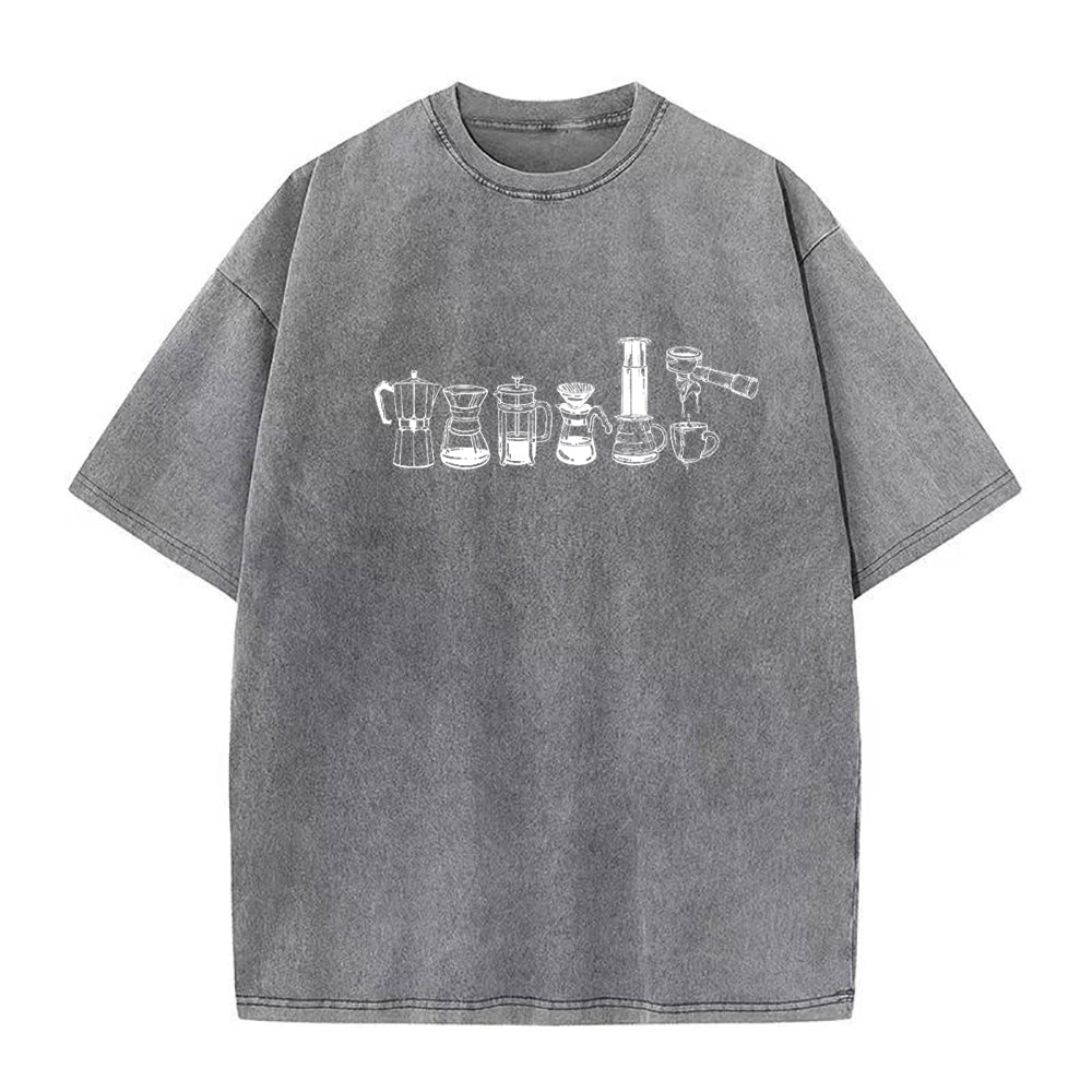 コーヒーメーカー ユニセックス Tシャツ