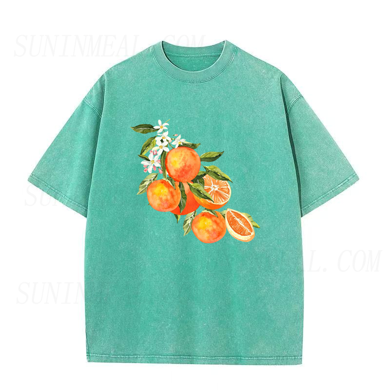 Orange Blossoms Unisex Tee