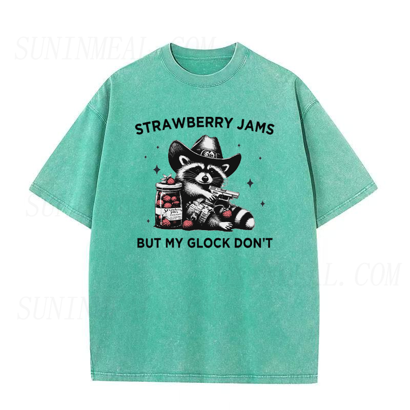 Strawberry Jams But My Glock Don't  Tee