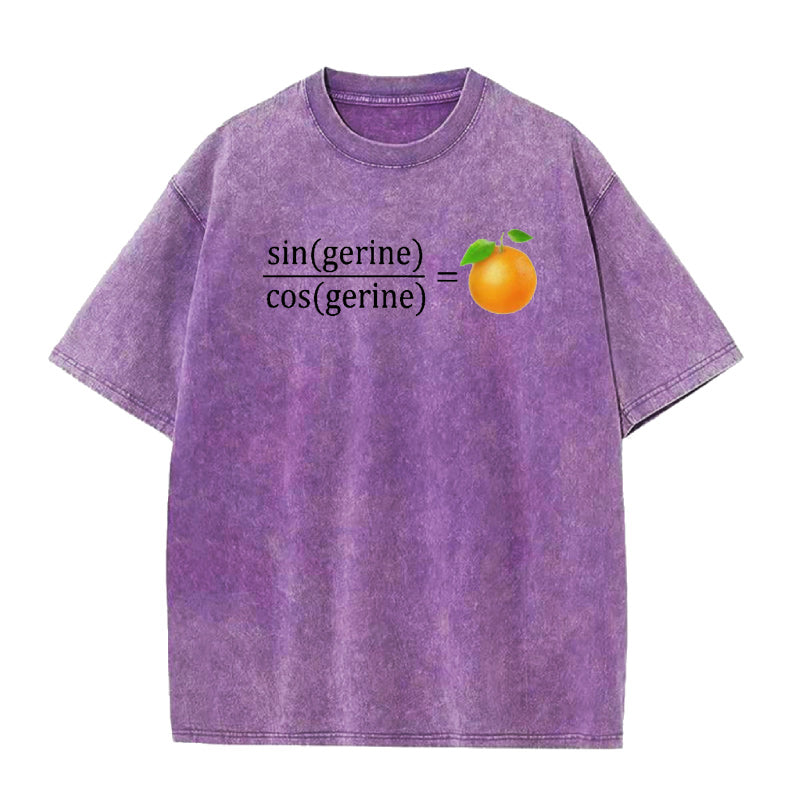 tan(gerine) math Unisex Tee