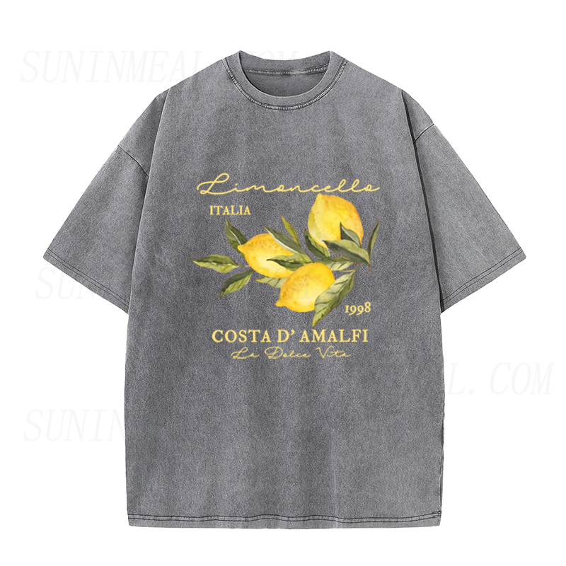 Retro Limoncello La Dolce Vita Unisex Tee