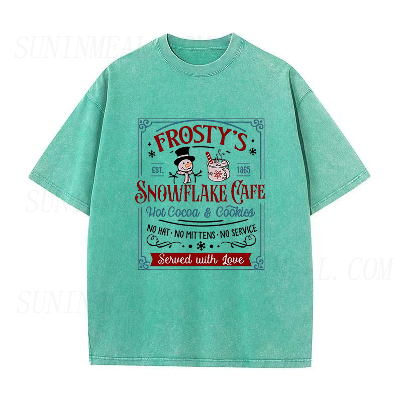 Frosty's Snowflake Cafe Unisex Tee