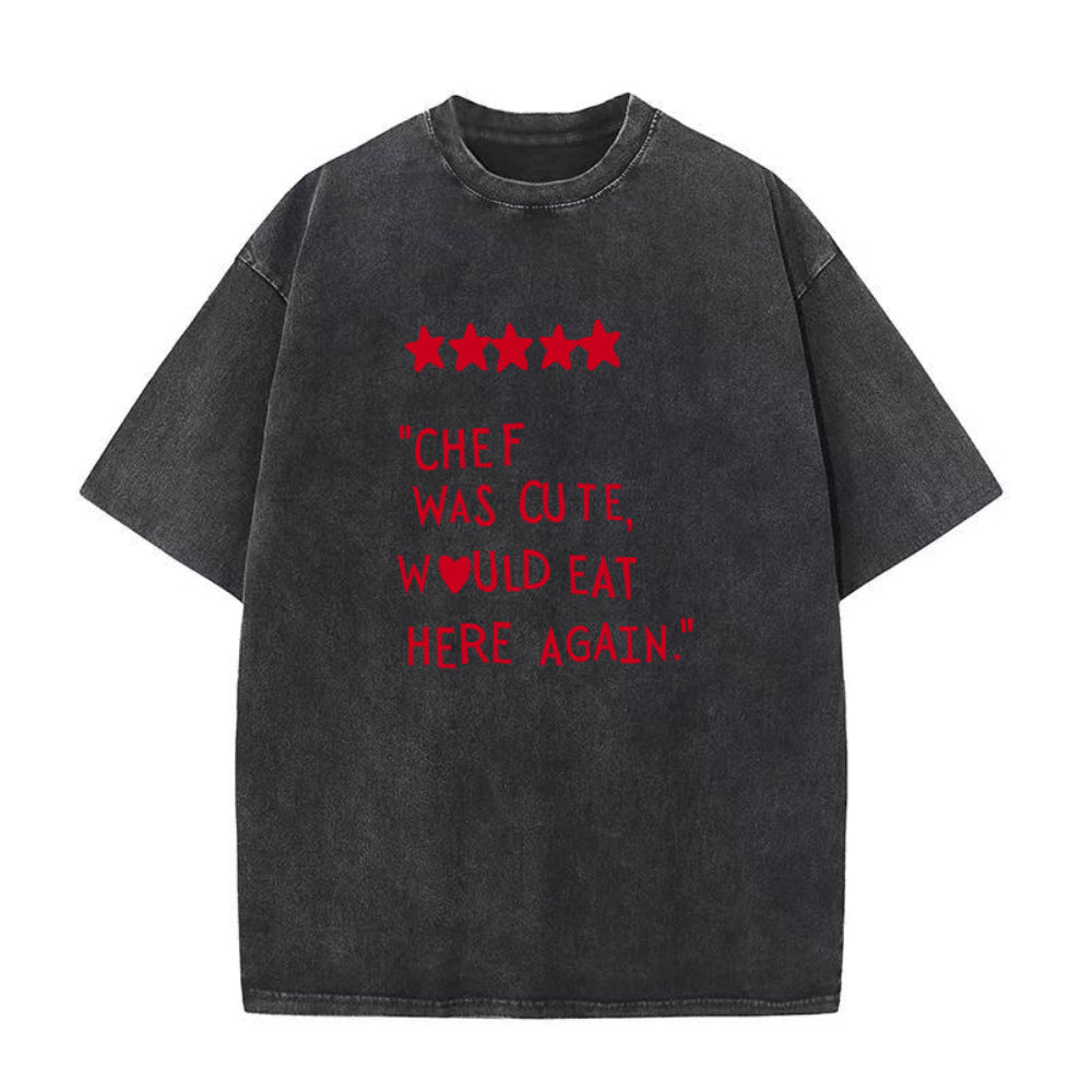 Chef was cute Unisex Tee