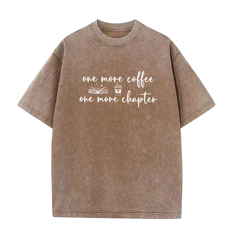 One More coffee One More Chapter Unisex Tee