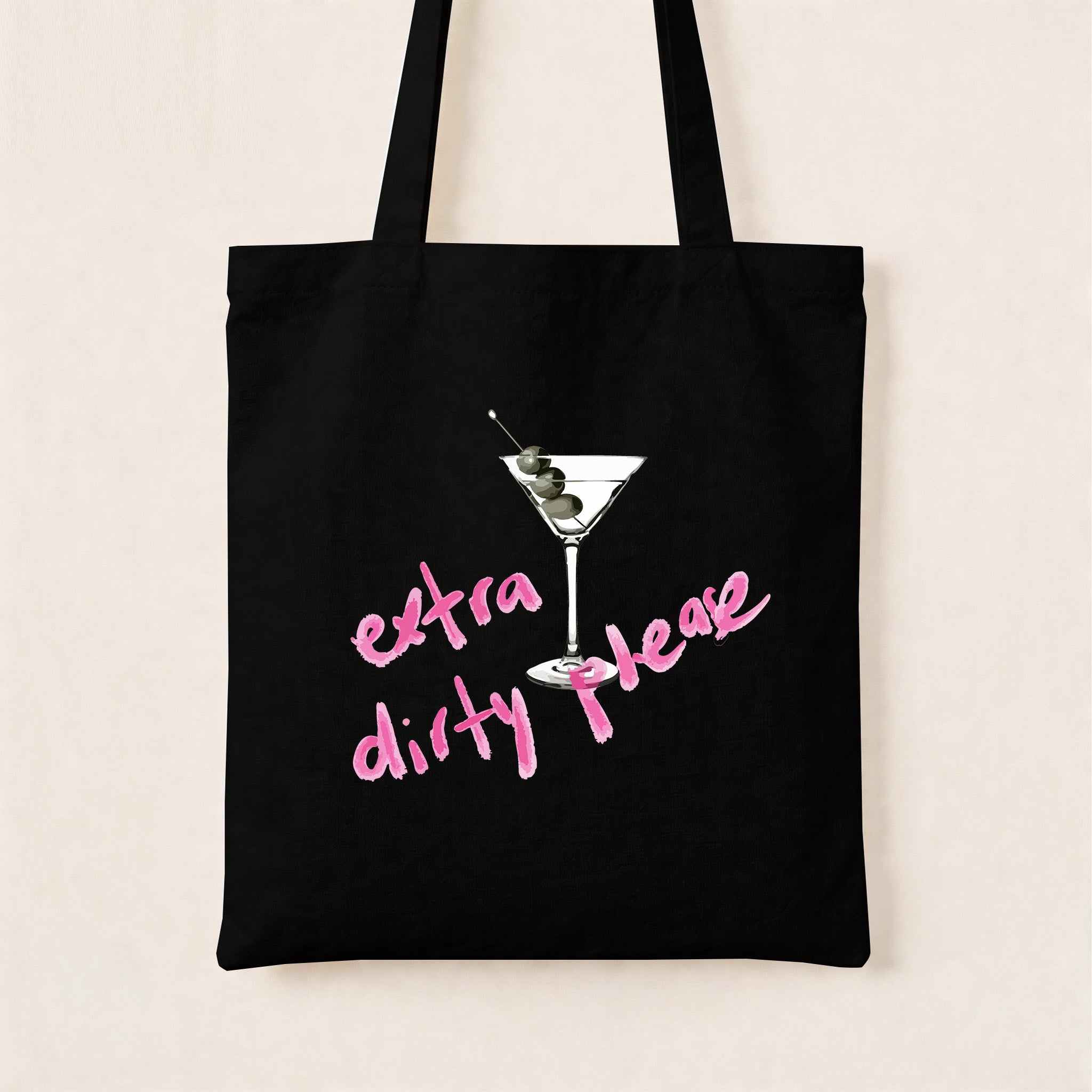 Extra Dirty Martini Canvas Tote Bag