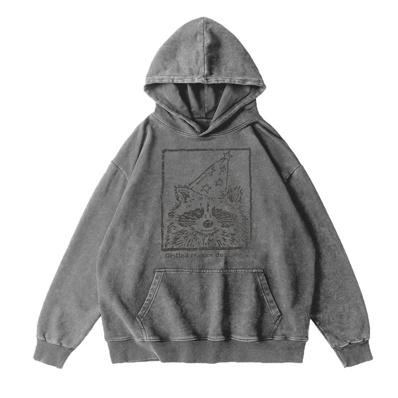 Vintage Raccoon Unisex Hoodie