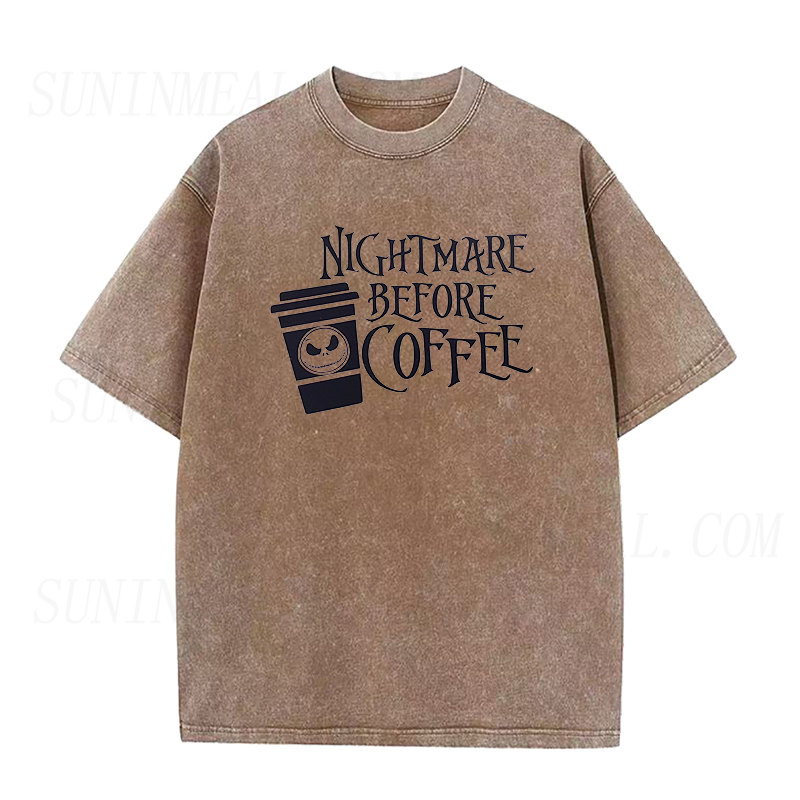 Nightmare Before Coffee Unisex Tee