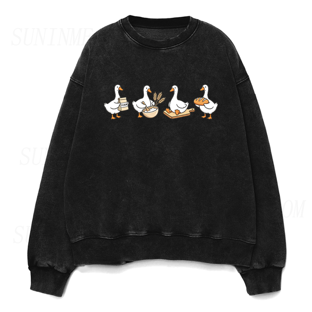 Funny Goose Sourdough Unisex Crewneck Sweatshirt