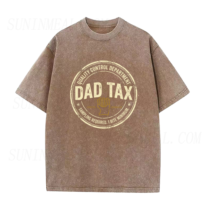 Dad Tax Funny French Fries Unisex Tee