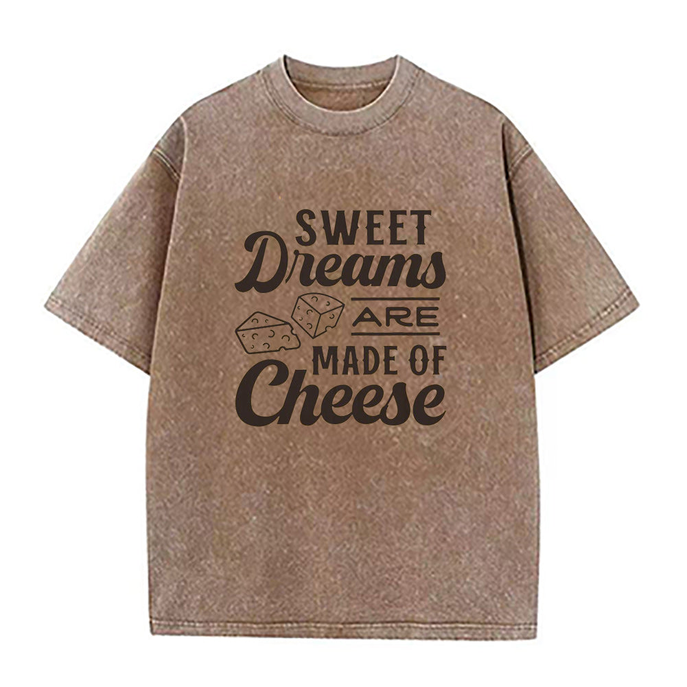 スウィート・ドリームス・アー・メイド・オブ・チーズ ユニセックスTシャツ
