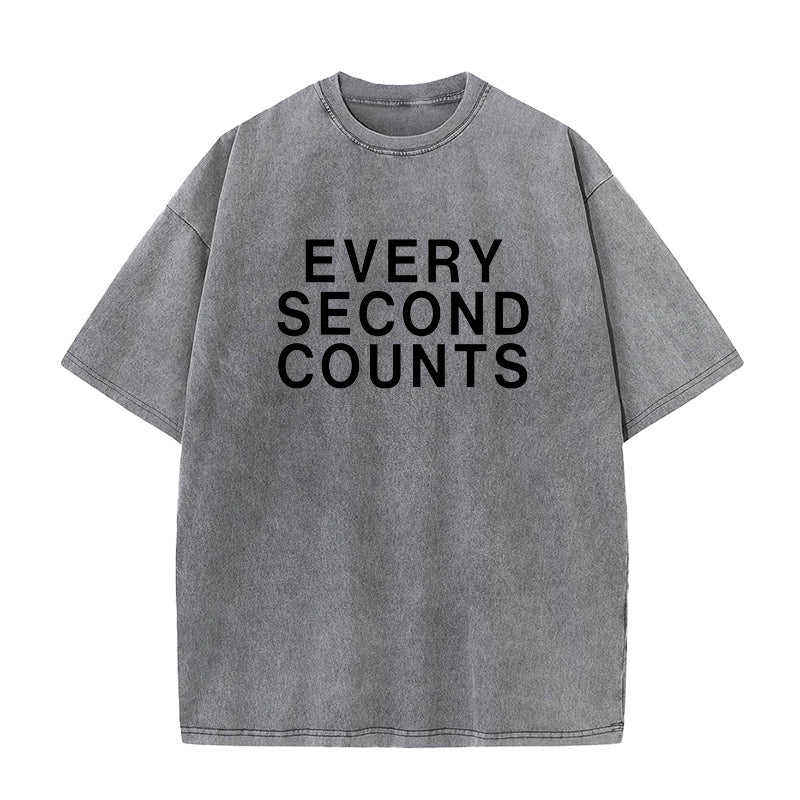 Every second counts Unisex Tee