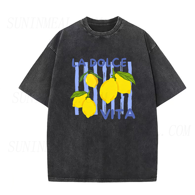 La Dolce Vita Fresh Lemons Unisex Tee