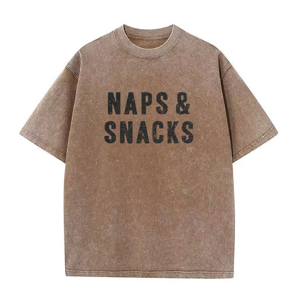 ナップス＆スナックス ユニセックスTシャツ