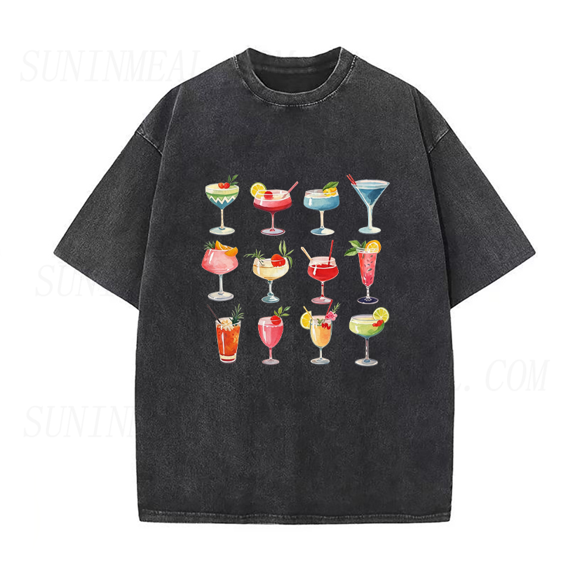 Watercolor Cocktail Collection Unisex Tee