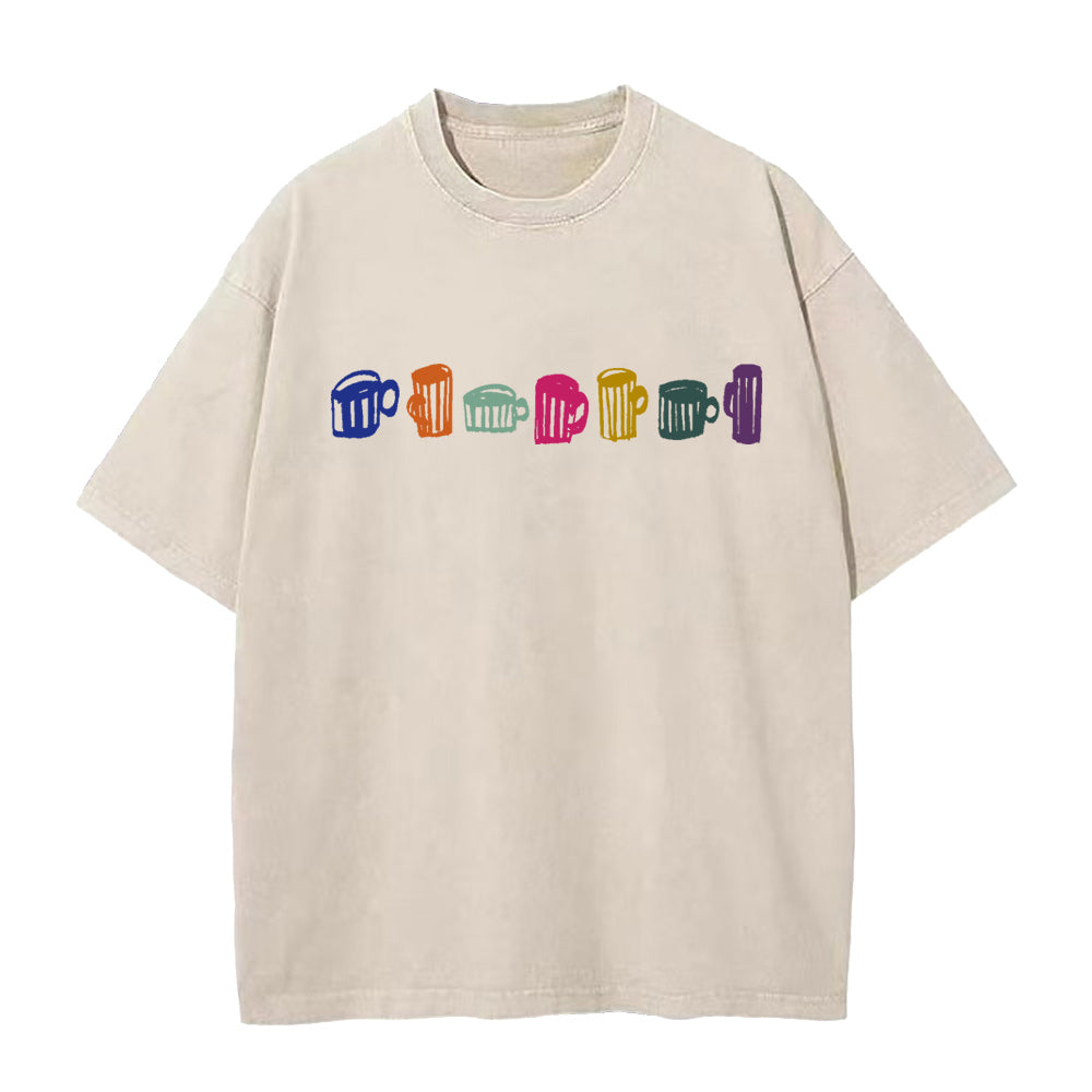 コーヒーマグユニセックスTシャツ