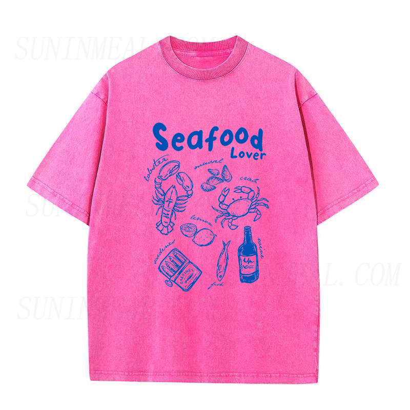 Born To Love Seafood Unisex Tee