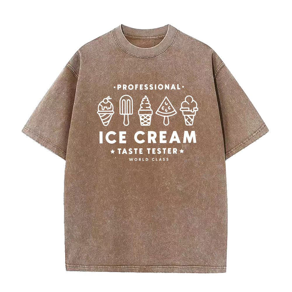 アイスクリーム ユニセックス Tシャツ