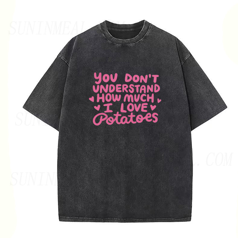 I love potatoes Unisex Tee