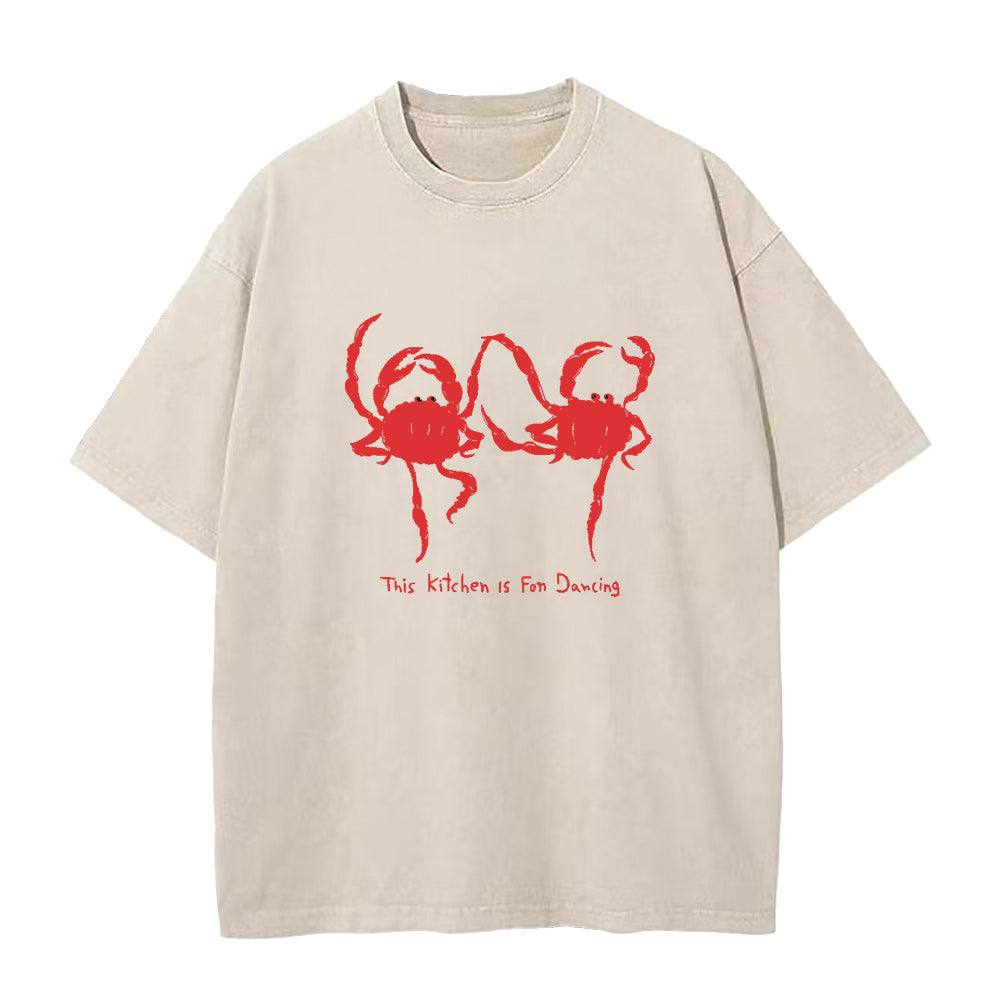 このキッチンはダンス用ユニセックスTシャツです