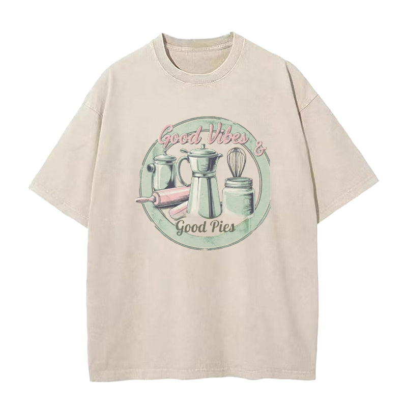 Good Vibes & Good Pies Unisex Tee