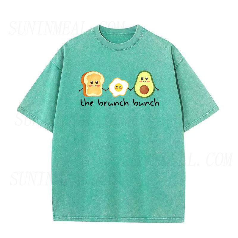 The Brunch Bunch Toast Egg & Avocado Unisex Tee