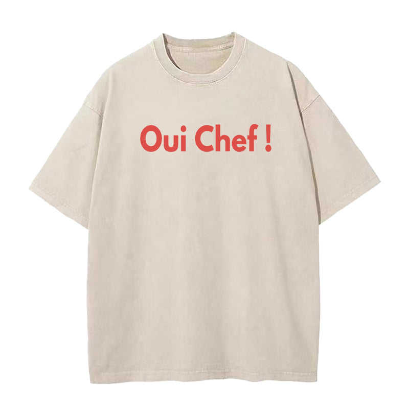 Oui chef Unisex Tee