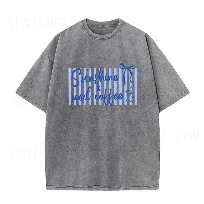 Sunshine & Iced Coffee Unisex Tee