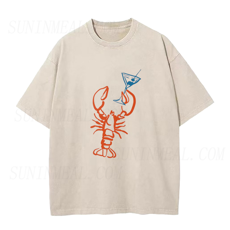 Lobster Martini Unisex Tee