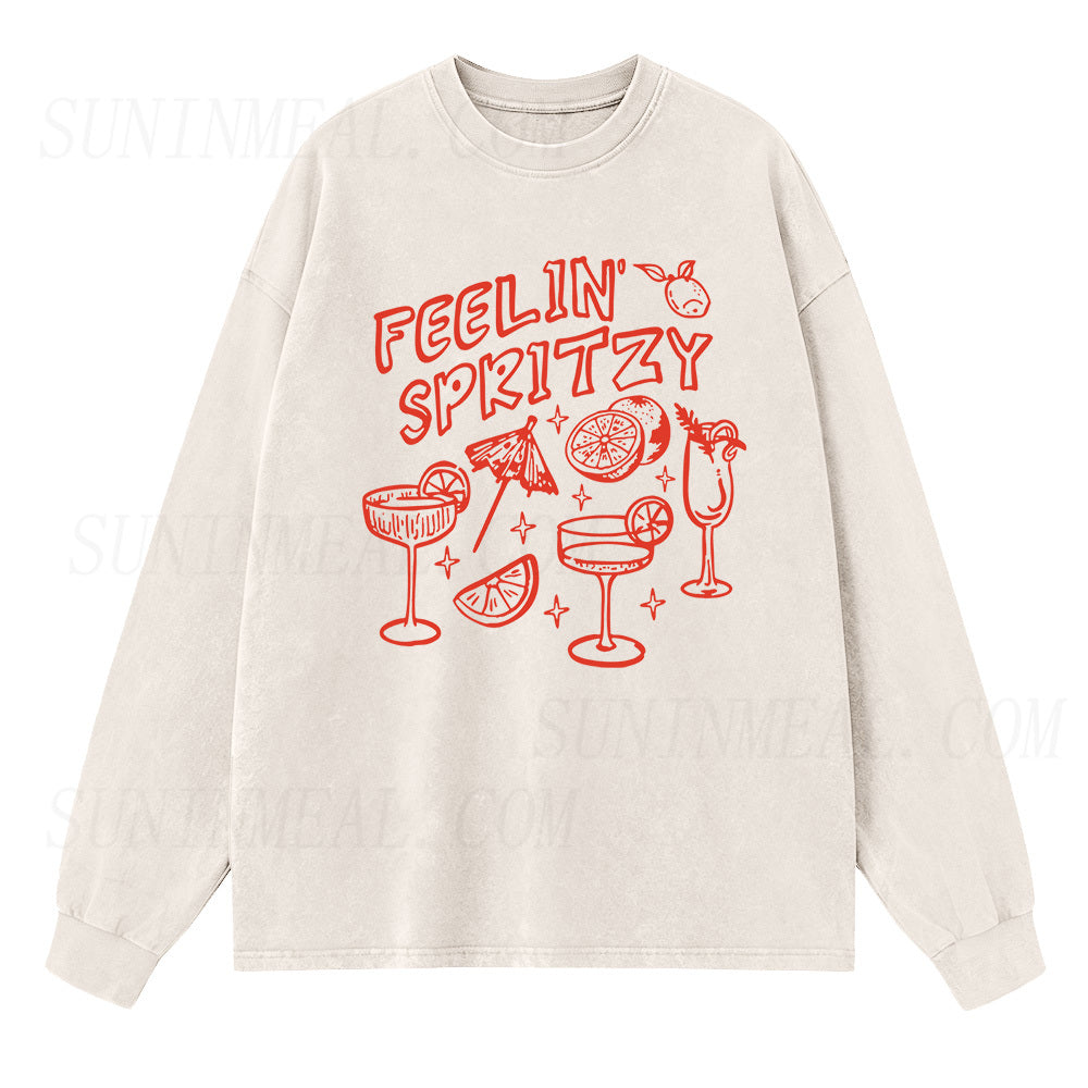 Feelin' Spritzy Sleeve Unisex Tee