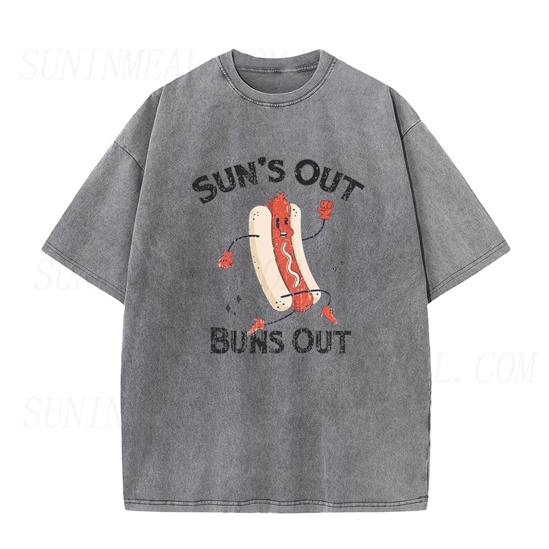 Suns Out Buns Out Hot Dog Unisex Tee