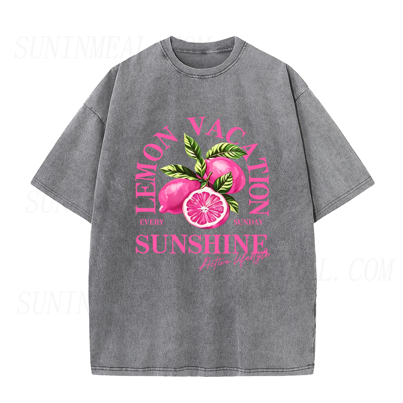 Lemon Vacation & Sunshine Unisex Tee