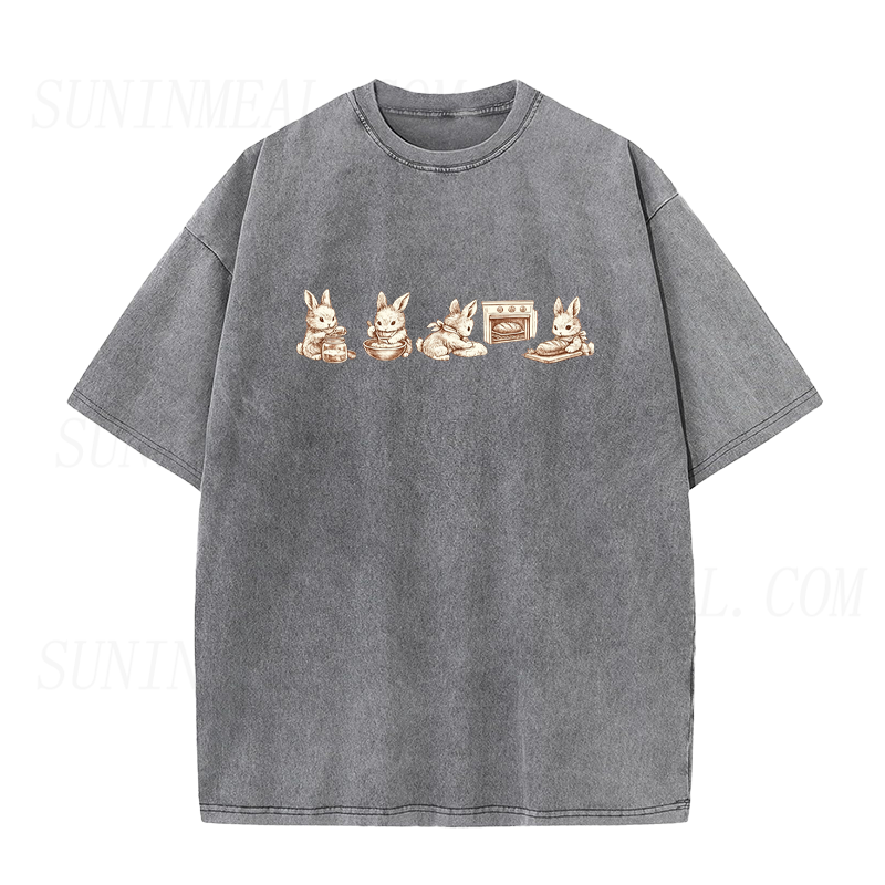 Cute Bunny Sourdough Unisex Tee